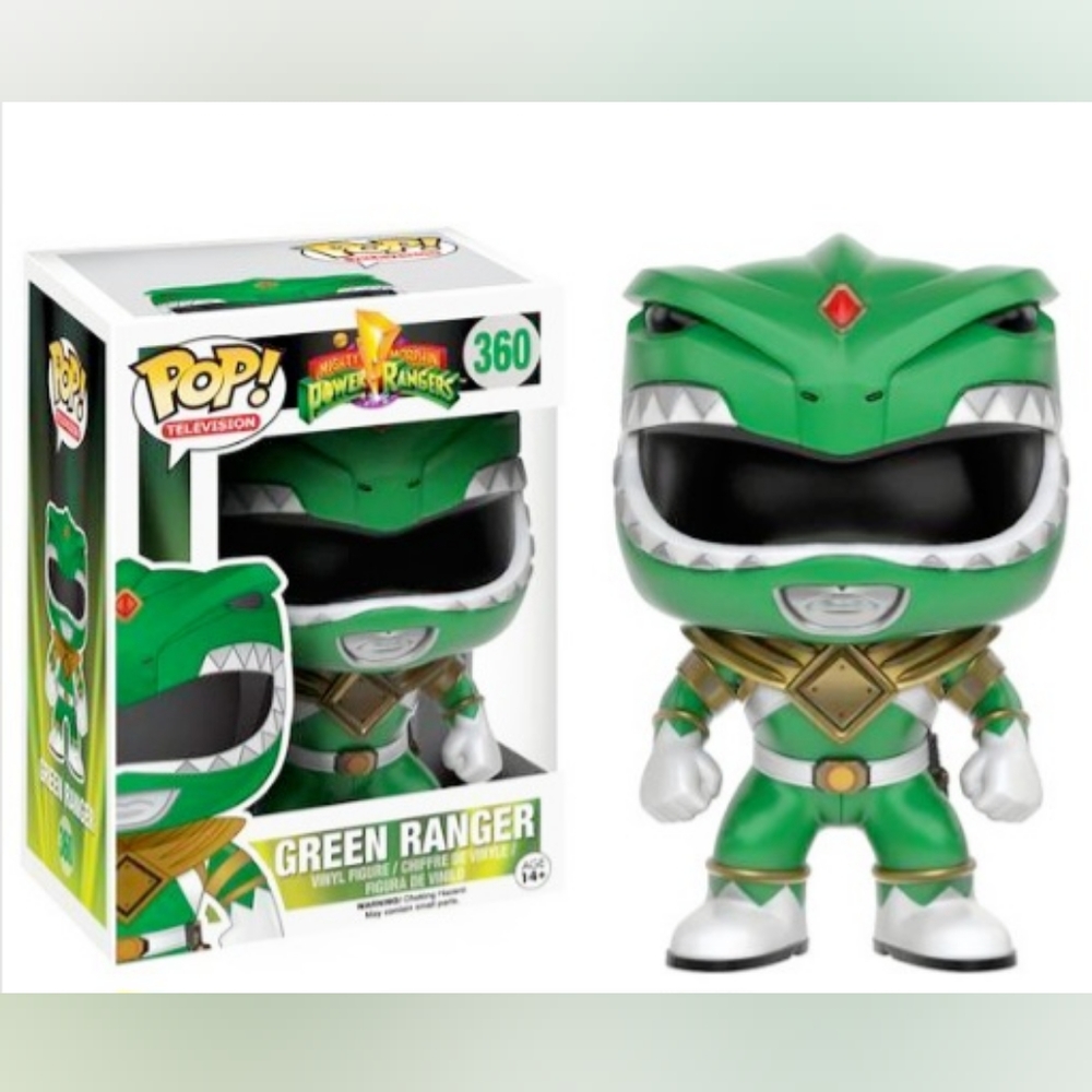 BRAND NEW! Pop! TV: Power Rangers - #360 Green Ranger